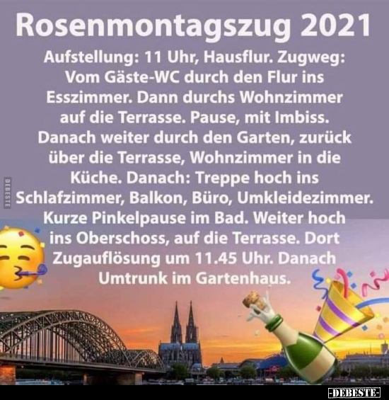 Rosenmontagszug 2021.. - Lustige Bilder | DEBESTE.de