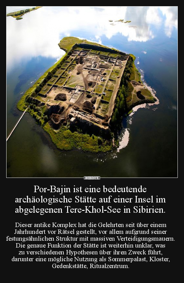 Por-Bajin ist eine bedeutende archäologische Stätte.. - Lustige Bilder | DEBESTE.de