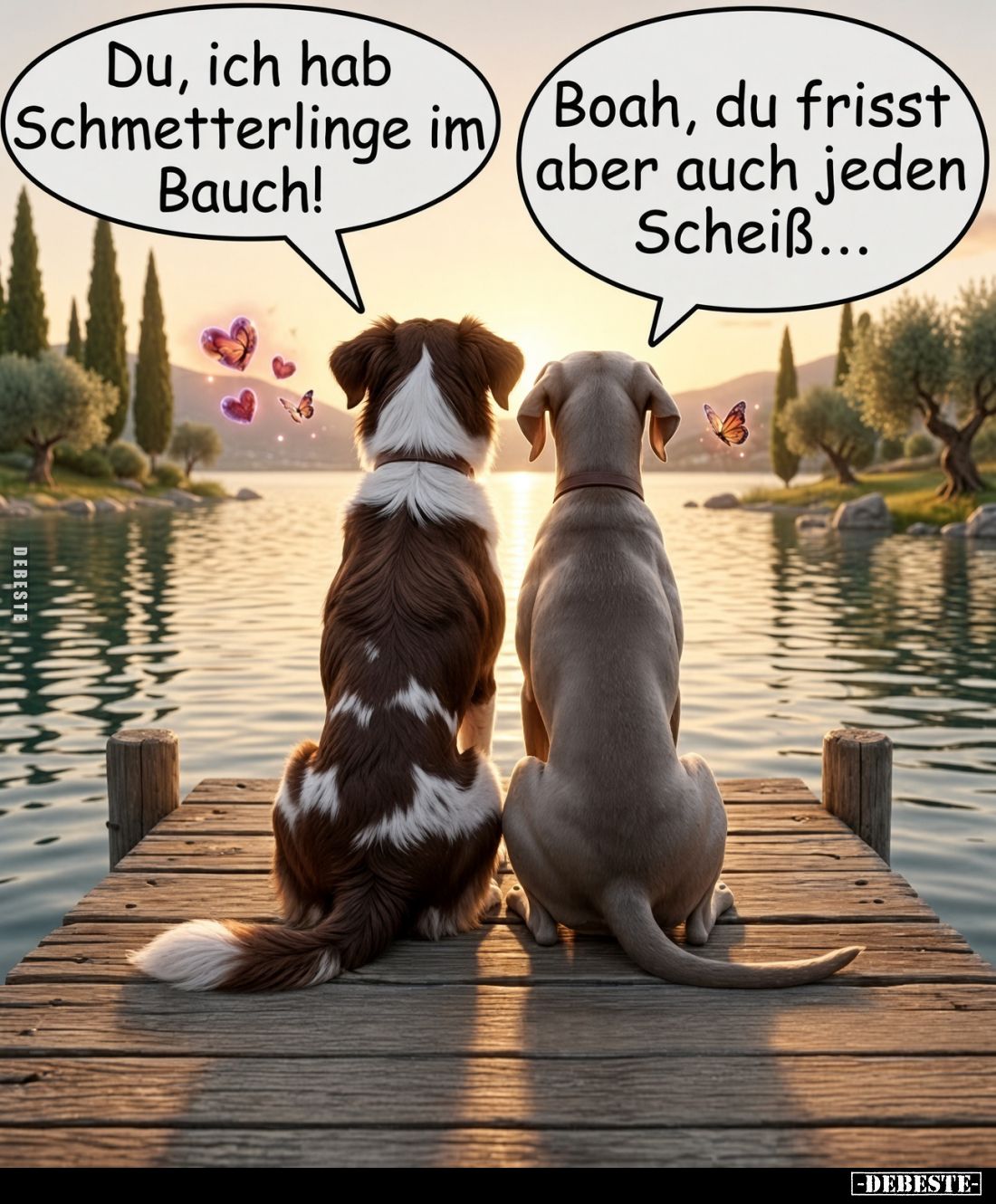 Du, ich hab Schmetterlinge im Bauch!.. - Lustige Bilder | DEBESTE.de
