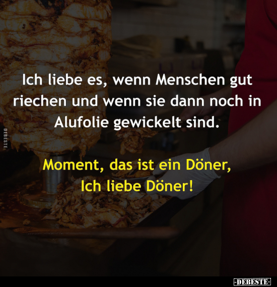 Liebe, Wenn, Menschen, Döner