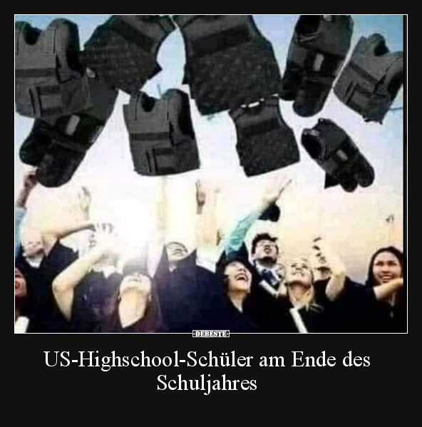 US-Highschool-Schüler am Ende des Schuljahres.. - Lustige Bilder | DEBESTE.de
