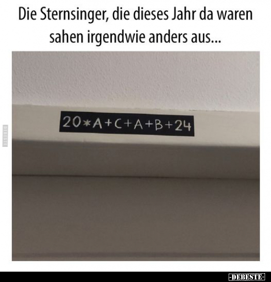 Die Sternsinger, die dieses Jahr.. - Lustige Bilder | DEBESTE.de