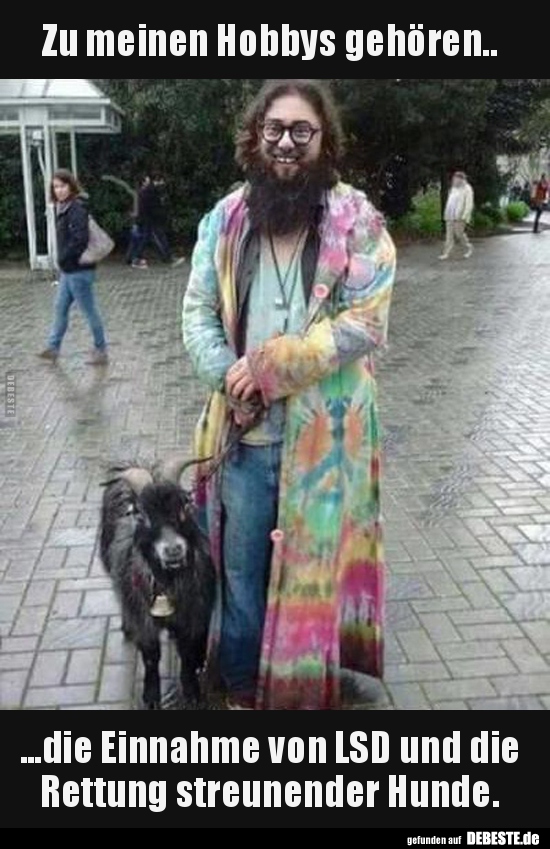 
Zu meinen Hobbys gehören..
