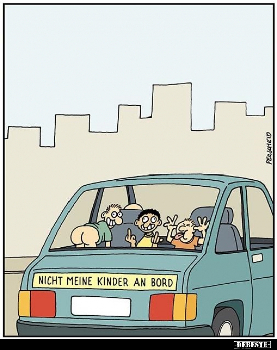 Nicht meine Kinder an Bord... - Lustige Bilder | DEBESTE.de