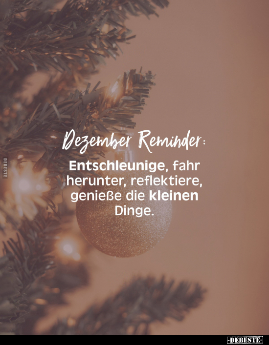 Dezember Reminder.. - Lustige Bilder | DEBESTE.de