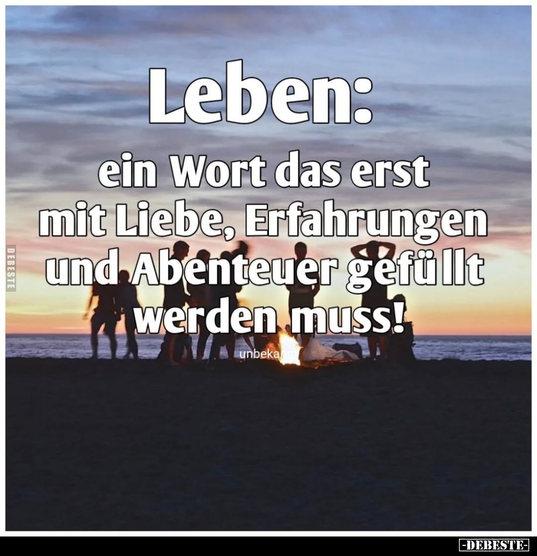 Leben: ein Wort das erst mit Liebe, Erfahrungen und.. - Lustige Bilder | DEBESTE.de