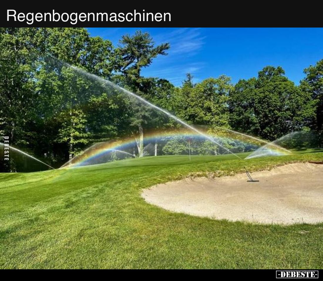 Regenbogenmaschinen..
