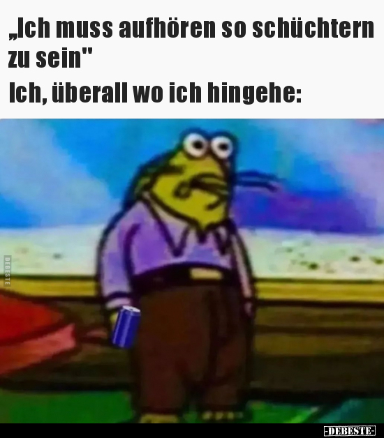 Schüchtern