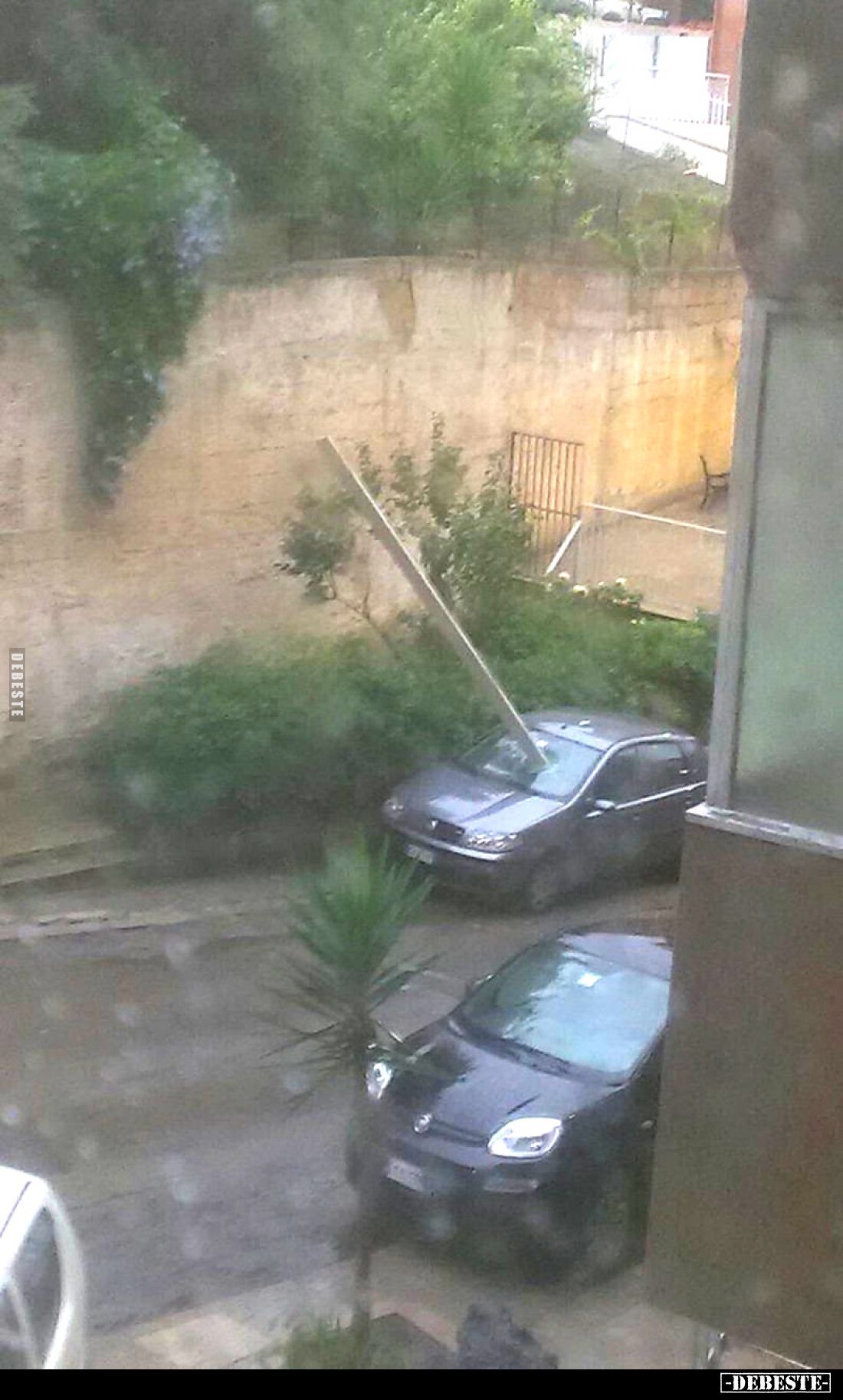 Nicht der beste Parkplatz..