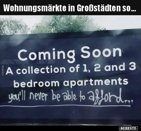 Wohnungsmärkte in Großstädten so...