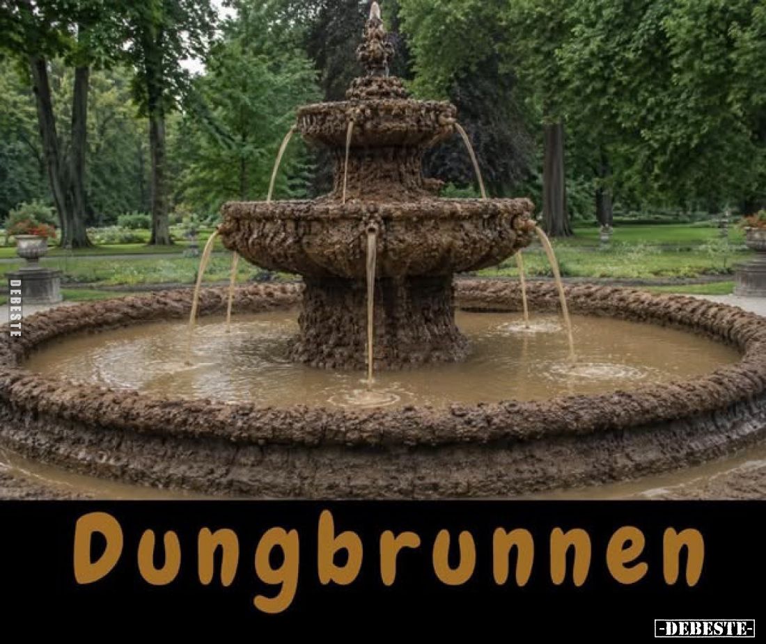 Dungbrunnen.