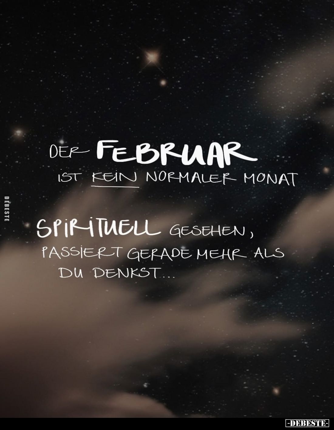 Der Februar ist kein normaler Monat.
Spirituell gesehen, passiert gerade mehr als du denkst..
