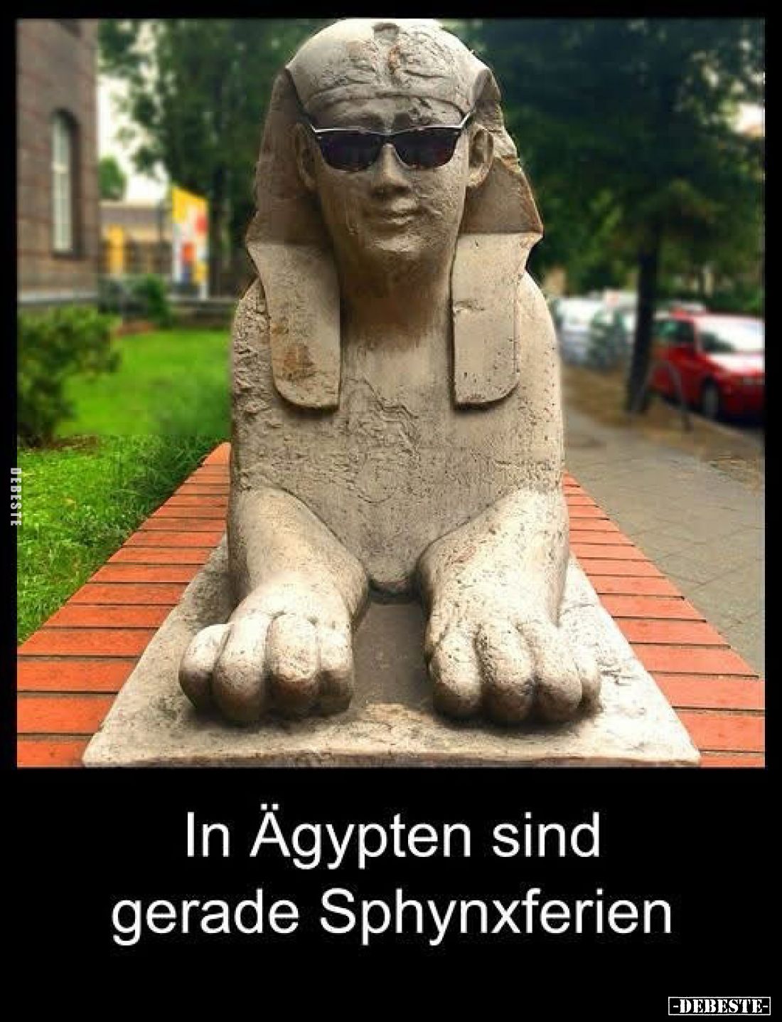In Ägypten sind gerade Sphynxferien