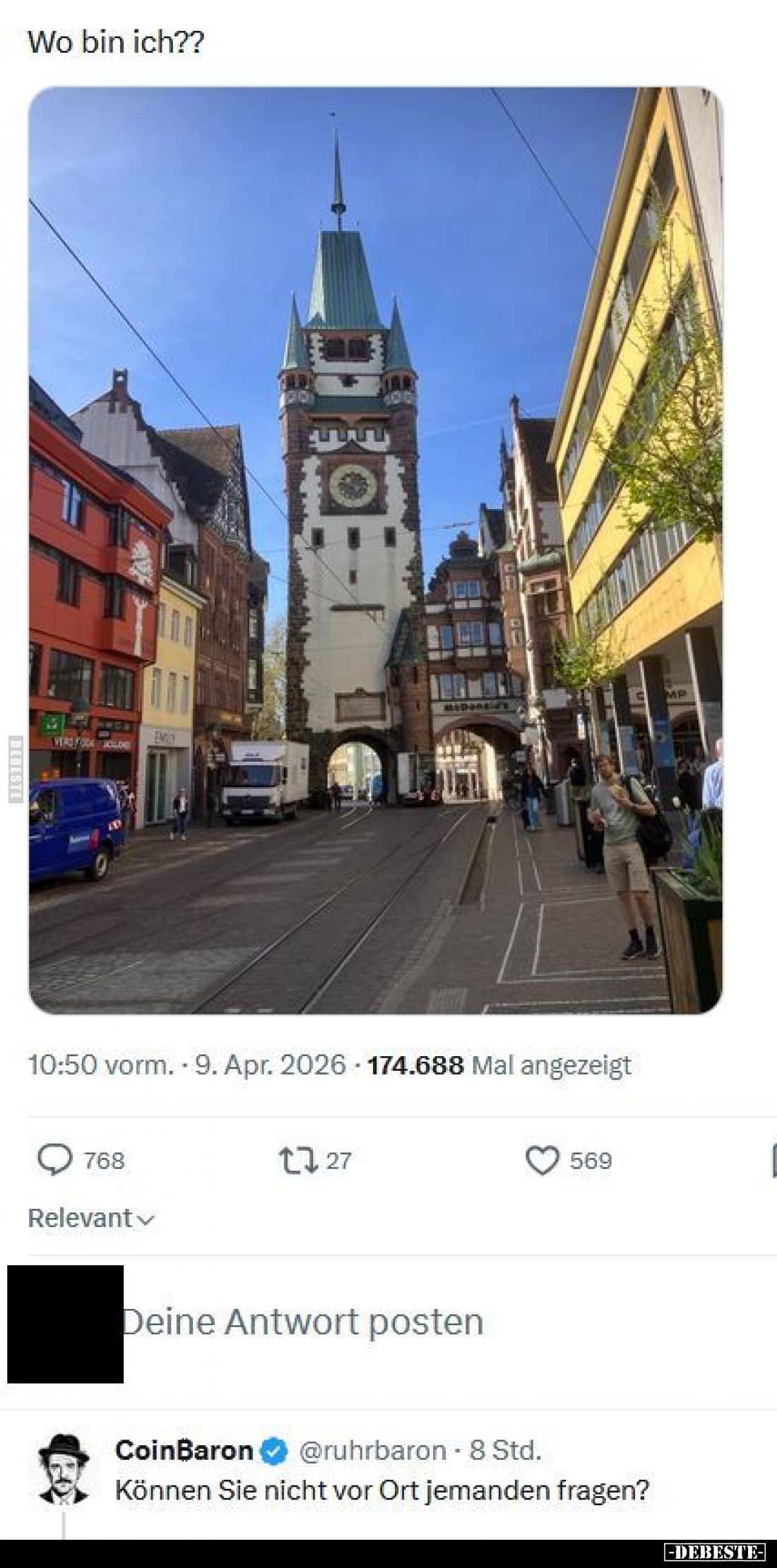 Wo bin ich?.. - Lustige Bilder | DEBESTE.de