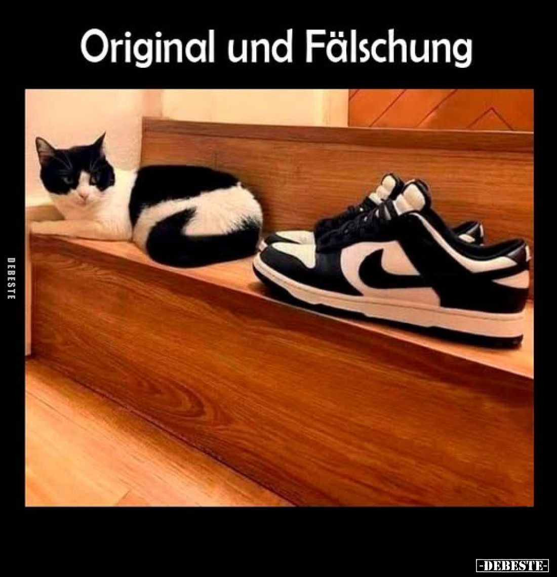 Original und Fälschung.