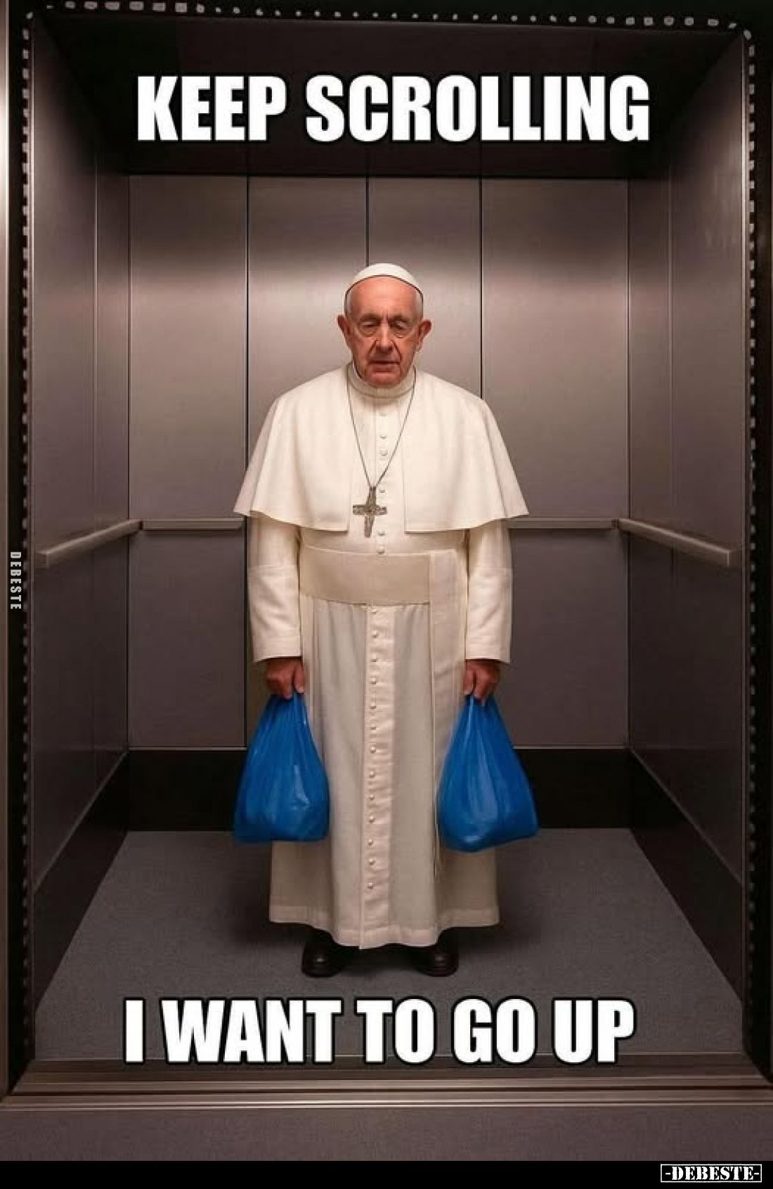 Keep scrolling.
I want to go up.