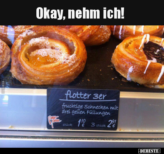 Okay, nehm ich!.. - Lustige Bilder | DEBESTE.de