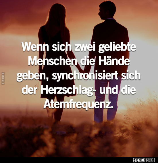 Wenn sich zwei geliebte Menschen die Hände geben.. - Lustige Bilder | DEBESTE.de