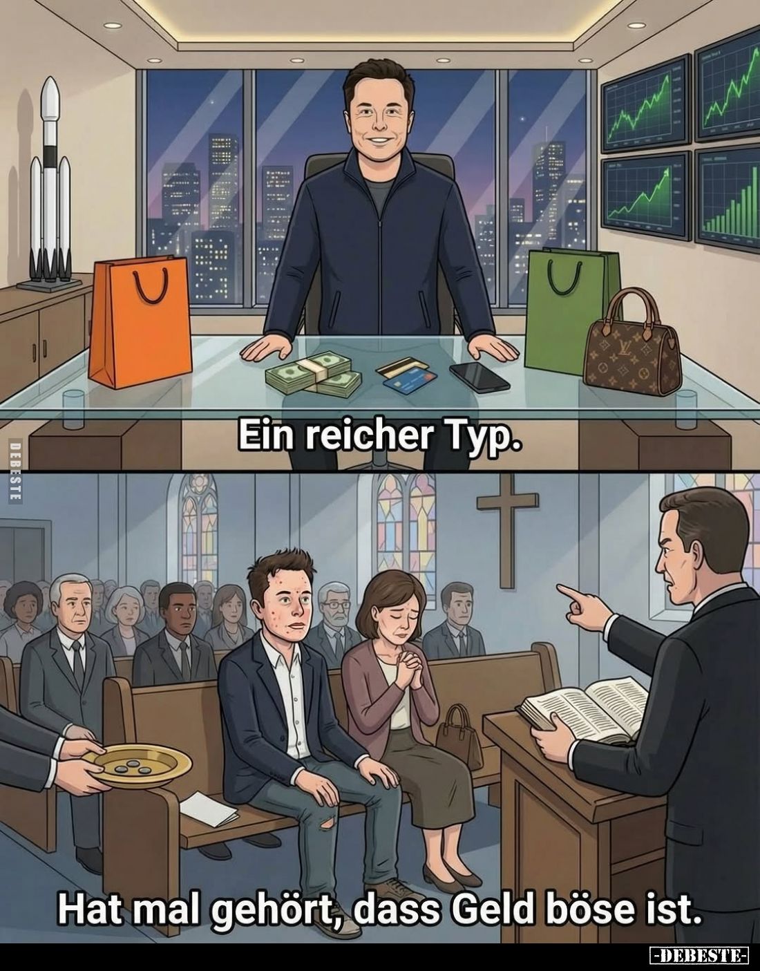 Ein reicher Typ... - Lustige Bilder | DEBESTE.de