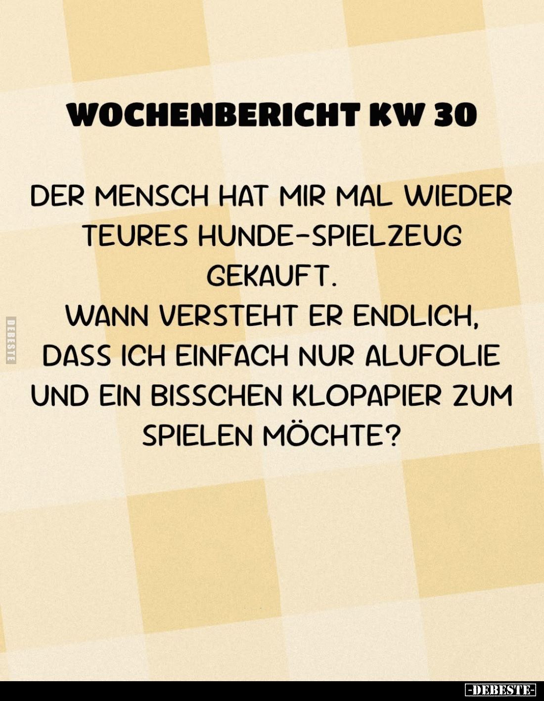 Wochenbericht kW 30.... - Lustige Bilder | DEBESTE.de
