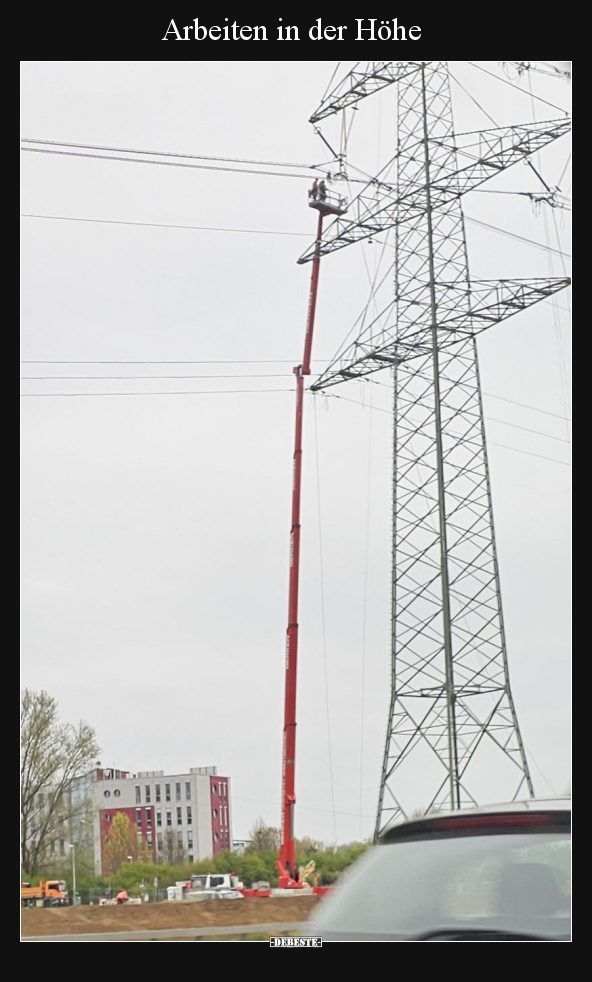 Arbeiten in der Höhe