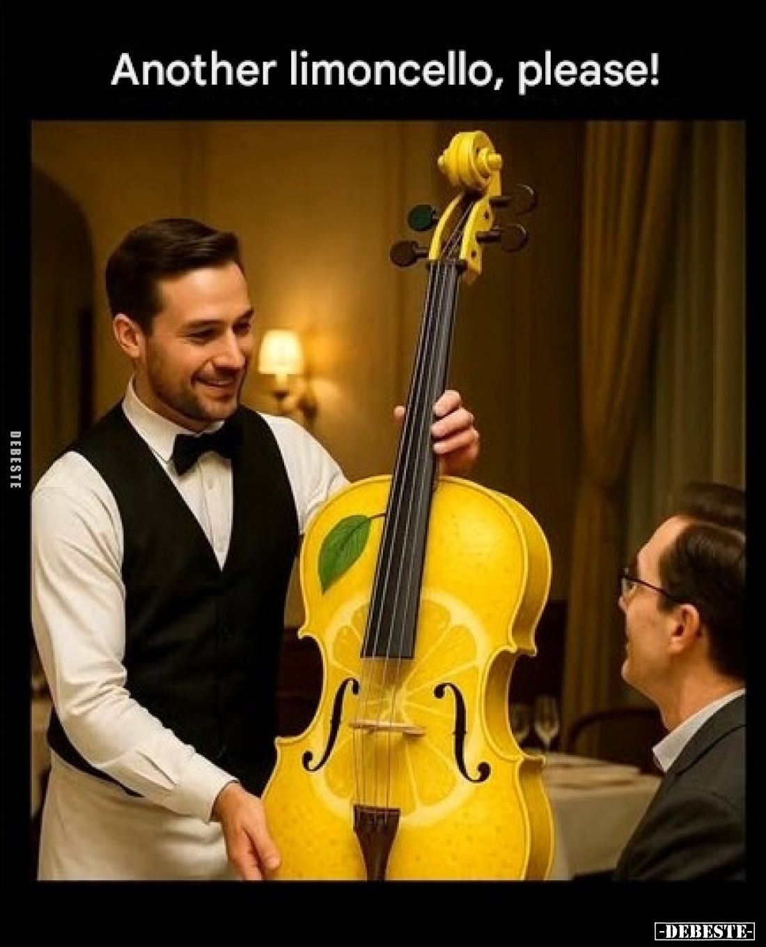 Another limoncello, please!