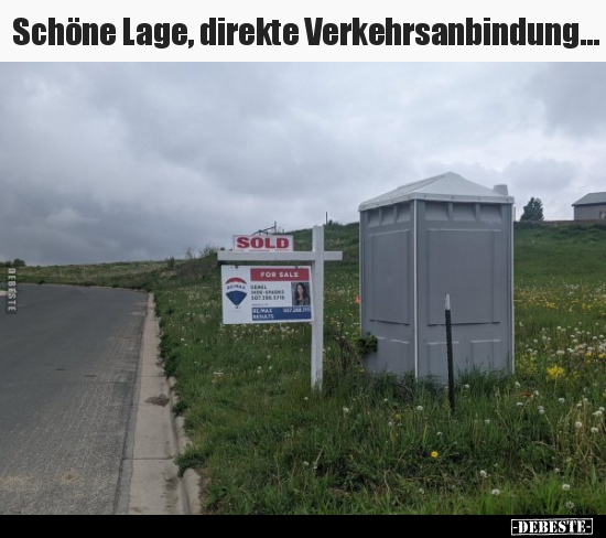 Schöne Lage, direkte Verkehrsanbindung...