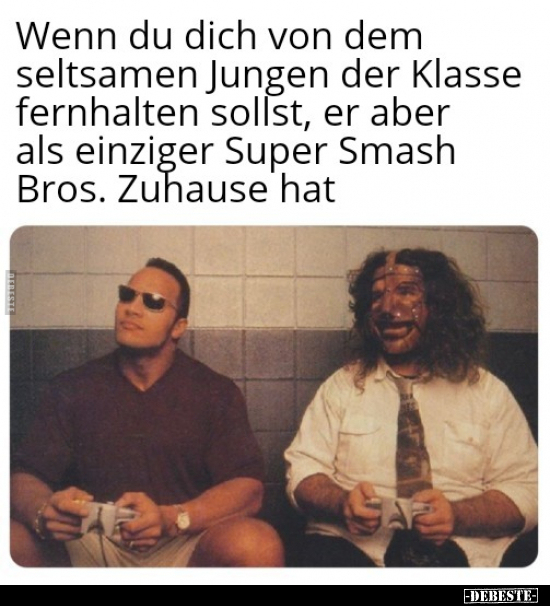 Wenn du dich von dem seltsamen Jungen der Klasse fernhalten.. - Lustige Bilder | DEBESTE.de