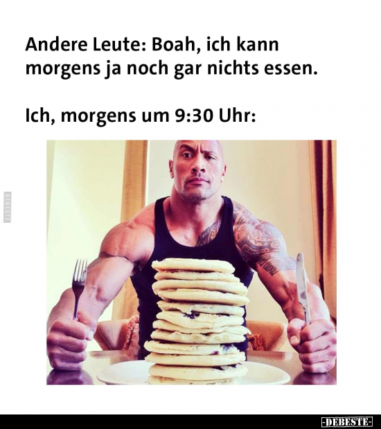 Andere Leute: Boah, ich kann morgens ja noch gar nichts.. - Lustige Bilder | DEBESTE.de