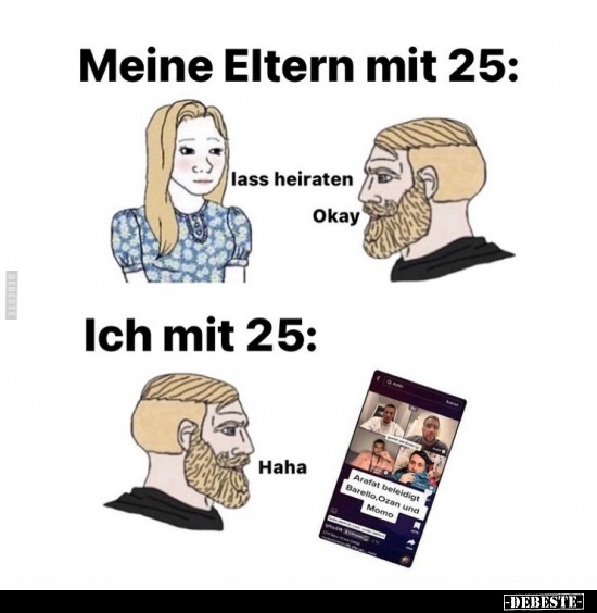 Meine Eltern mit 25:
Meine Eltern mit 25: