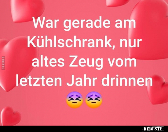 War gerade am Kühlschrank, nur altes Zeug vom letzten Jahr.. - Lustige Bilder | DEBESTE.de