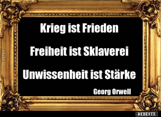 Krieg, Frieden, Sklaverei