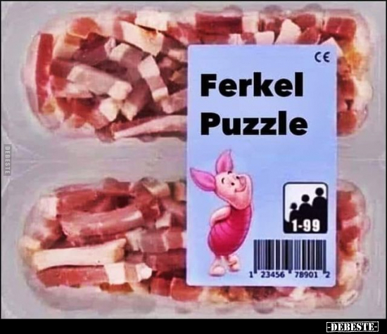 Ferkel Puzzle.. - Lustige Bilder | DEBESTE.de