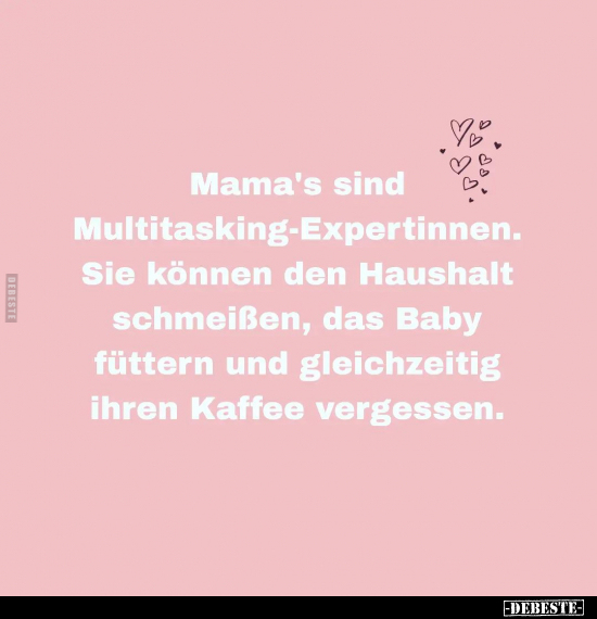 Mama's sind Multitasking-Expertinnen.. - Lustige Bilder | DEBESTE.de