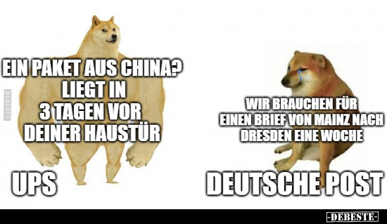 UPS: Ein Paket aus China?.. - Lustige Bilder | DEBESTE.de