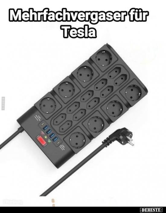 Mehrfachvergaser für Tesla.. - Lustige Bilder | DEBESTE.de