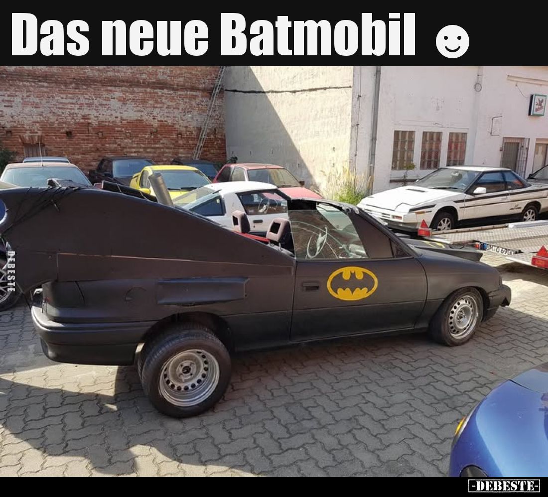 Das neue Batmobil.