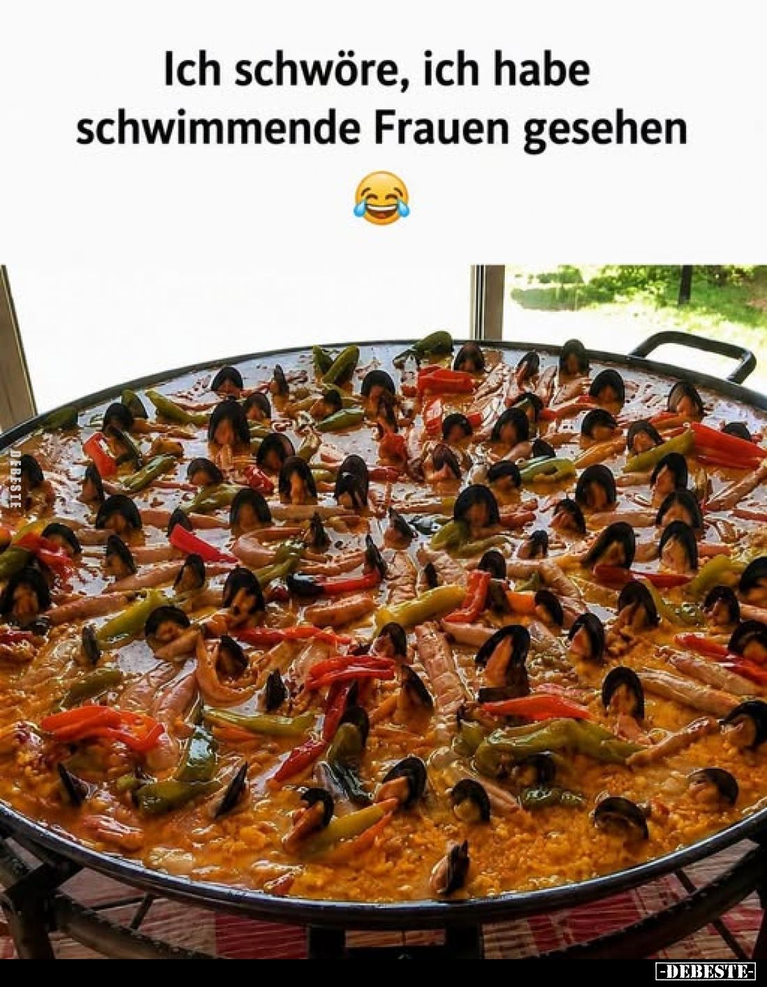 Ich schwöre, ich habe schwimmende Frauen gesehen