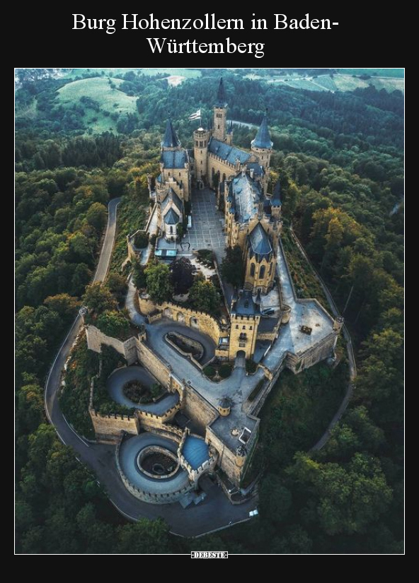 Burg Hohenzollern in Baden-Württemberg.. - Lustige Bilder | DEBESTE.de