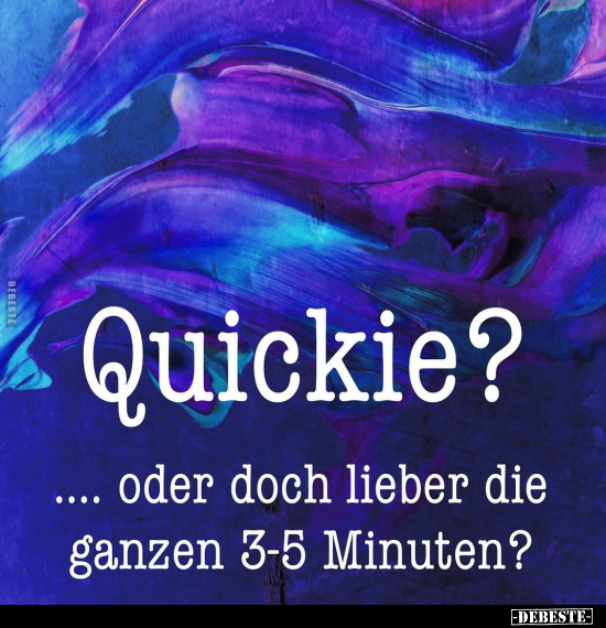 Quickie?.. - Lustige Bilder | DEBESTE.de