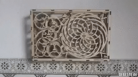 Mit der Tochter zusammengebaut und nicht nur deshalb hypnotisierend schön.