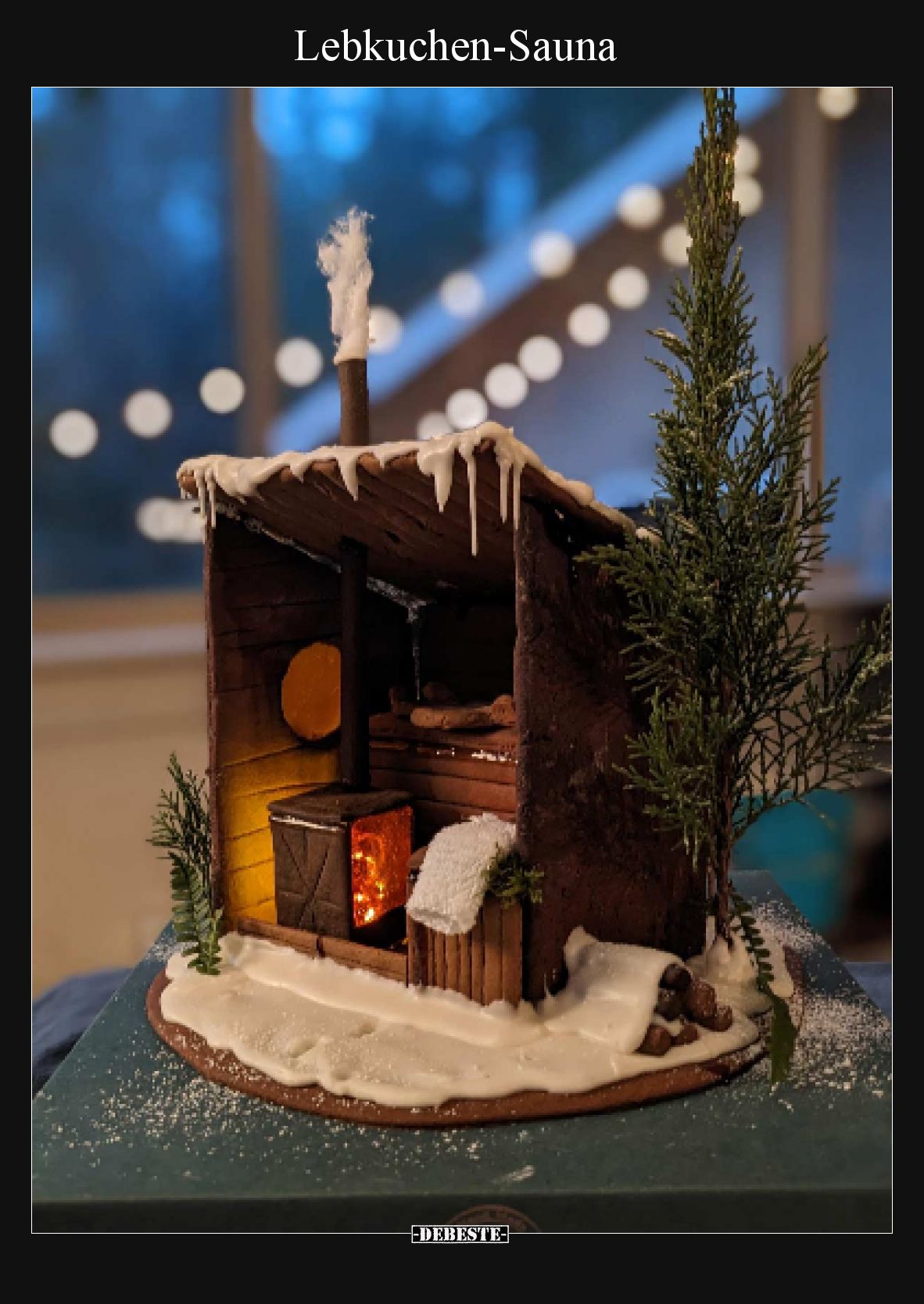 Lebkuchen-Sauna