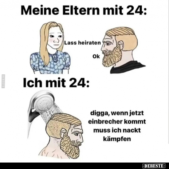 Meine Eltern mit 24.. - Lustige Bilder | DEBESTE.de