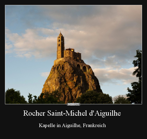 Rocher Saint-Michel d'Aiguilhe.. - Lustige Bilder | DEBESTE.de