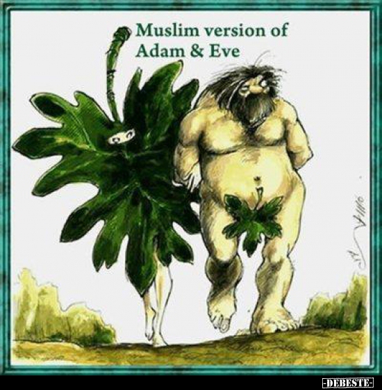 Muslim version of Adam & Eve.. - Lustige Bilder | DEBESTE.de
