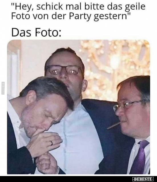 "Hey, schick mal bitte das geile Foto von der Party.." - Lustige Bilder | DEBESTE.de