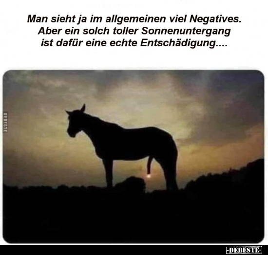 Man sieht ja im allgemeinen viel Negatives... - Lustige Bilder | DEBESTE.de