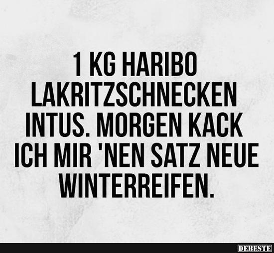 1 kg HARIBO Lakritzschnecken intus.. - Lustige Bilder | DEBESTE.de