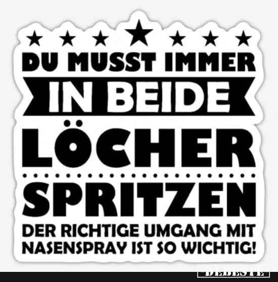 Nasenspräy - Lustige Bilder | DEBESTE.de