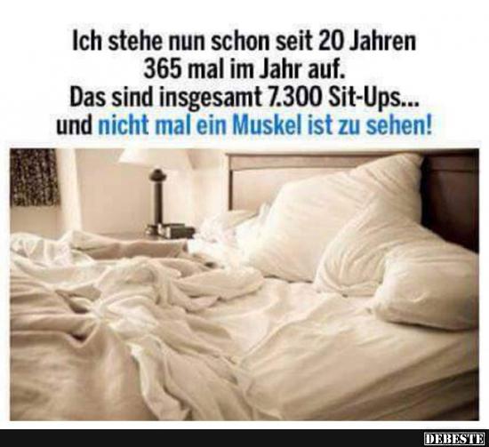 Ich stehe nun schon seit 20 Jahren..